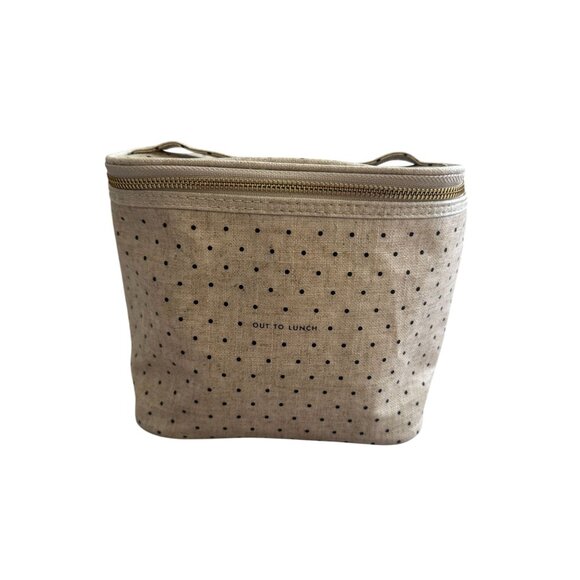 KATE SPADE Polka Dot Top Zip Out To Lunch Cooler Bag - Picture 6 of 10